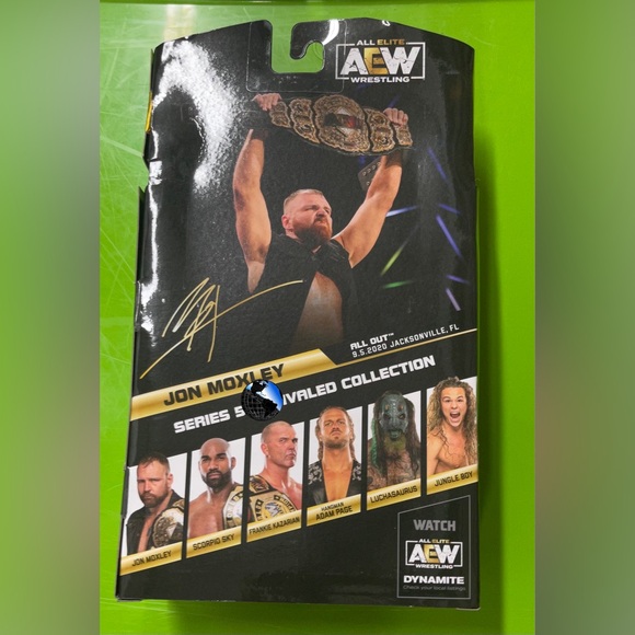 JON MOXLEY AEW Unrivaled Collection Series 5 #37 Action Figure 2021 - Picture 12 of 12